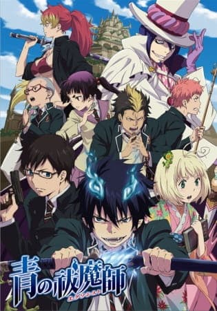 Blue Exorcist anime poster — watch together with friends on Crunchyroll