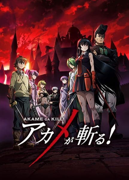 Akame ga Kill! anime poster — watch together with friends on Crunchyroll