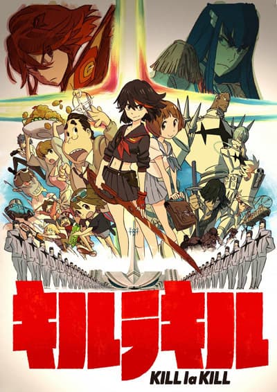 Kill la Kill anime poster — watch together with friends on Crunchyroll