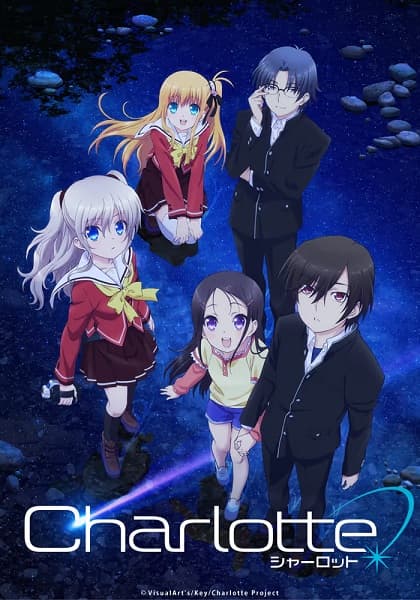 Charlotte anime poster — watch together with friends on Crunchyroll